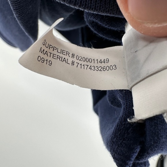 Polo Ralph Lauren Mens Navy White Track Jacket Interlock Full Zip Pony XLT - Picture 4 of 10